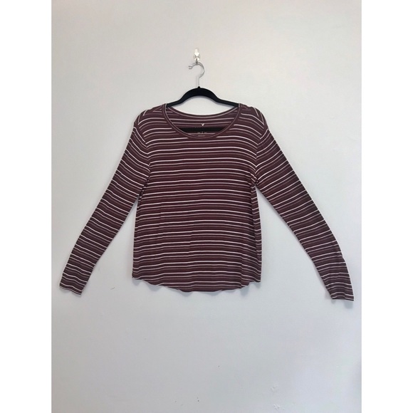 AE Outfitters | Soft & Sexy Burgundy Long Sleeve - Picture 3 of 5